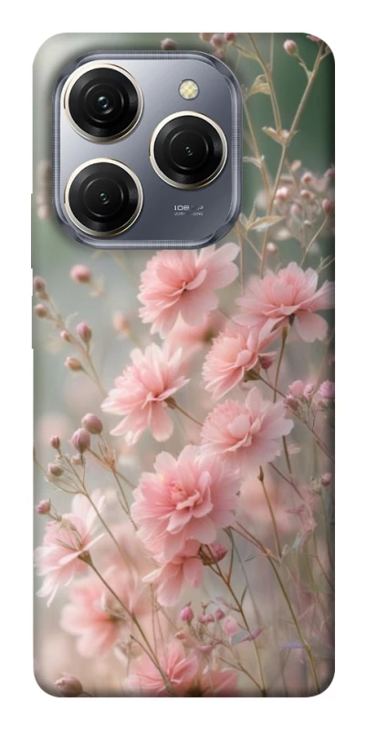 Чехол на TECNO Spark 20 Pro Flowers v26 фото 1 из 1