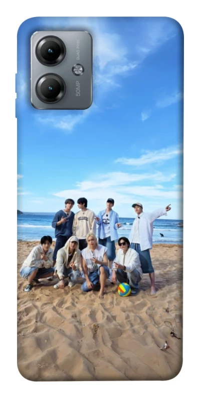 Чехол на Motorola Moto G14 Stray Kids All In One Frame фото 1 из 1