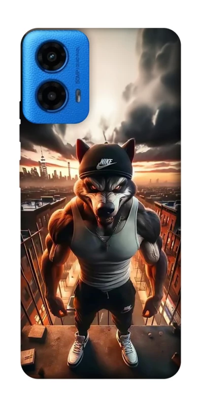 Чохол на Motorola Moto G45 Вовк фото 1 з 1