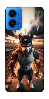 Чохол на Motorola Moto G45 Вовк фото 1 з 1