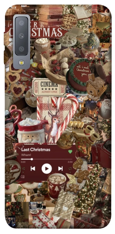 Чохол на Samsung A750 Galaxy A7 (2018) Christmas spirit ver.4 фото 1 з 1