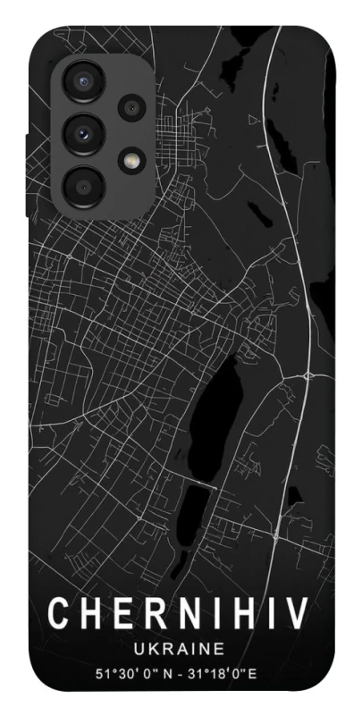 Чохол на Samsung Galaxy A13 4G Chernihiv map фото 1 з 1