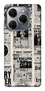 Чохол на TECNO Spark 20 Pro Harry Potter newspaper фото 1 з 1