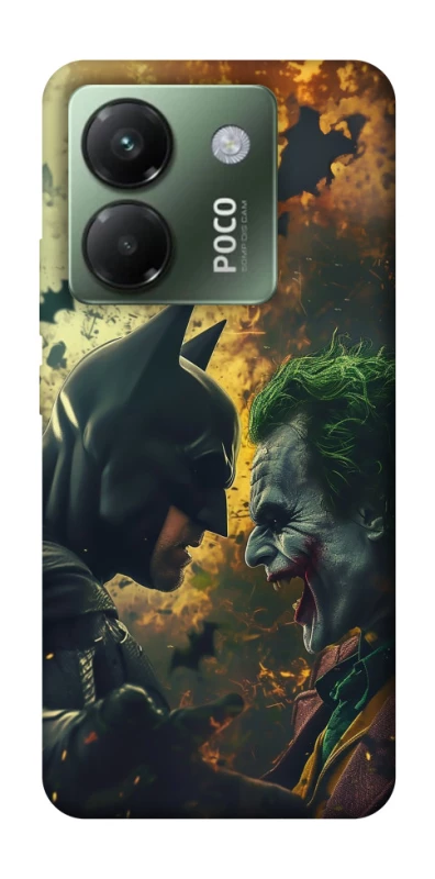 Чохол на Xiaomi Poco M7 pro 5G Batman and the Joker фото 1 з 1