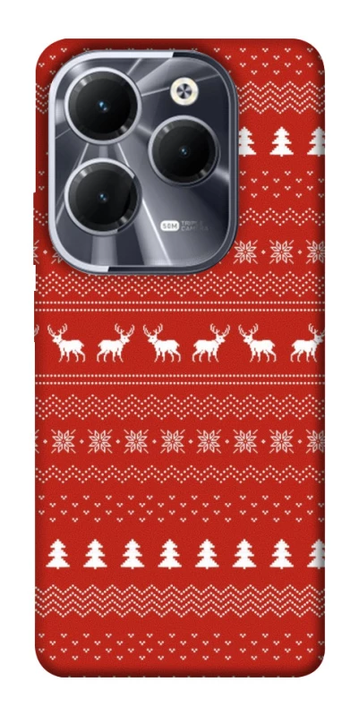 Чохол на Infinix Hot 40 Pro Новорічний v12 фото 1 з 1