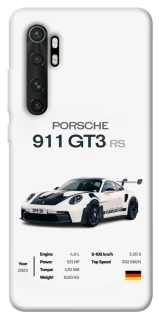 Чохол на Xiaomi Mi Note 10 Lite Porsche 911 GT3 фото 1 з 1