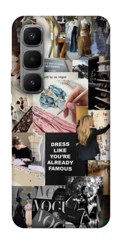 Чохол на Infinix Hot 60 Pro+ Fashion collage ver.11 фото 1 з 1