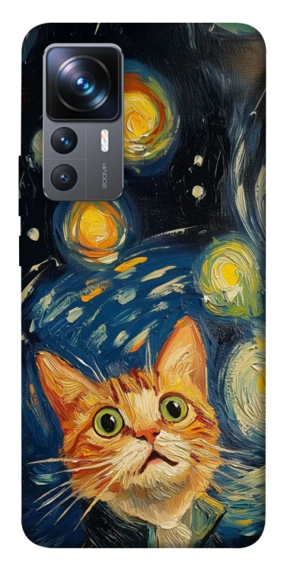 Чохол на Xiaomi 12T / 12T Pro paint cat фото 1 з 1