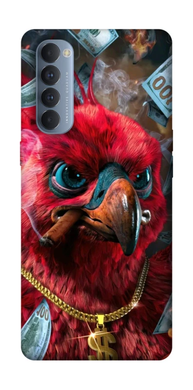 Чохол на Oppo Reno 4 Pro Папуга фото 1 з 1