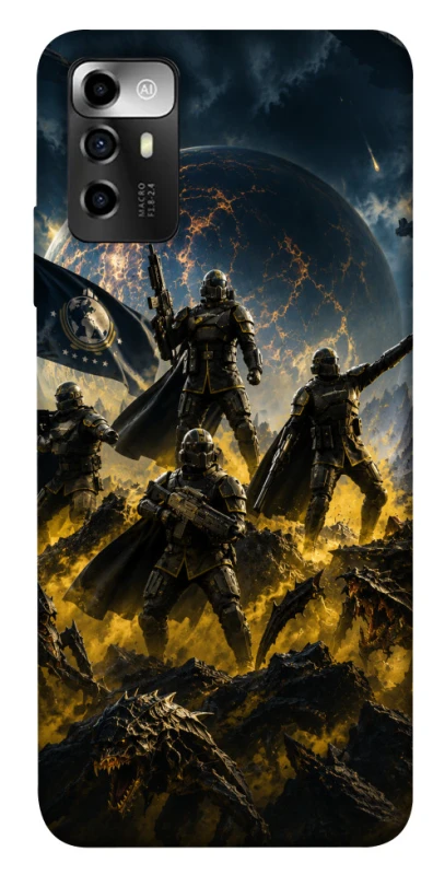 Чохол на ZTE Blade A72 HELLDIVERS фото 1 з 1