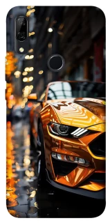 Чохол на Huawei P Smart Z Golden sports car фото 1 з 1