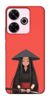 Чохол на Xiaomi Poco M6 4G Red samurai фото 1 з 1