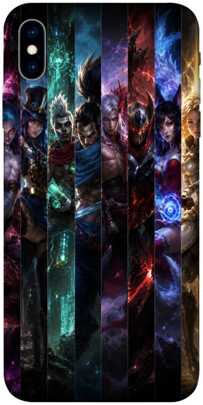 Чохол на Apple iPhone X (5.8") League of Legends ver.2 фото 1 з 1