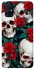 Чохол на Samsung Galaxy M31s skull and rose фото 1 з 1