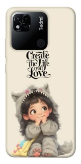 Чохол на Xiaomi Redmi 10A Create the life you love фото 1 з 1
