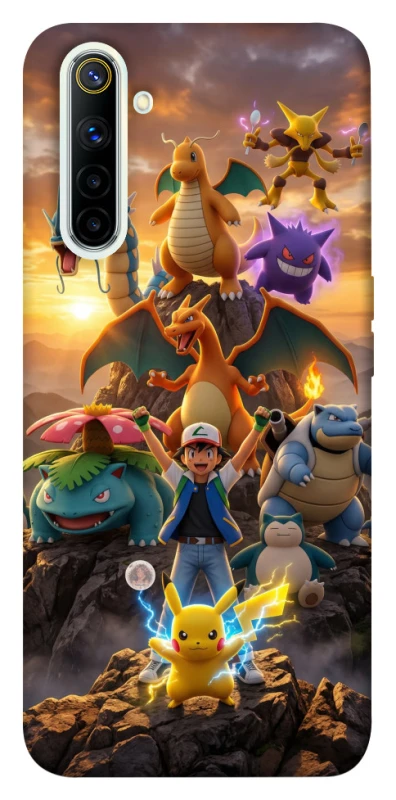 Чехол на Realme 6 Pokemon фото 1 из 1