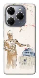 Чохол на TECNO Spark 20 Pro Star Wars robots фото 1 з 1