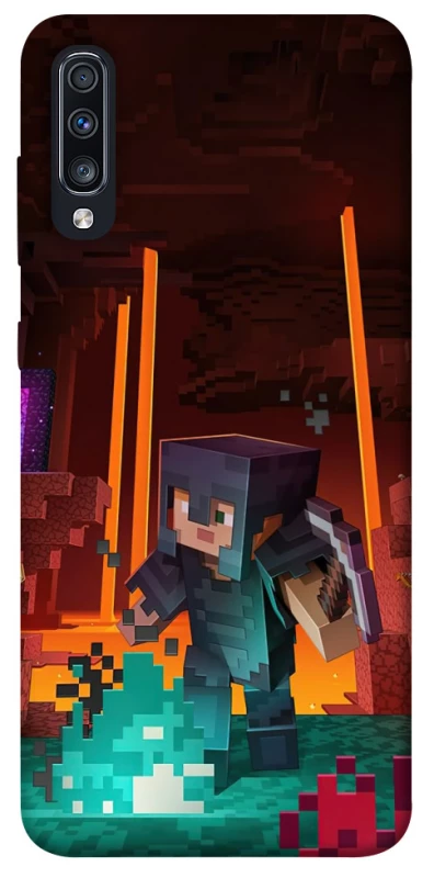 Чохол на Samsung Galaxy A70 (A705F) Minecraft game adventure фото 1 з 1