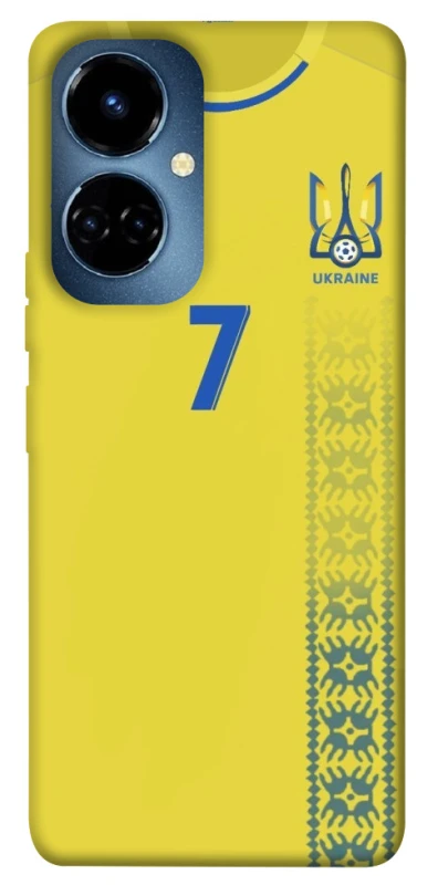 Чохол на TECNO Camon 19 UA-Football ver.3 фото 1 з 1