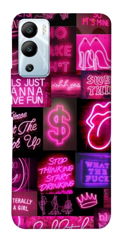 Чохол на Infinix Hot 12i Hot collage ver.9 фото 1 з 1