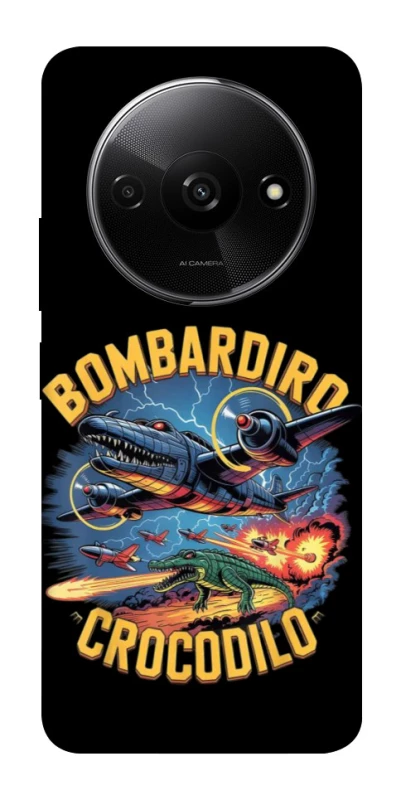 Чехол на Xiaomi Redmi A3 Bombardino Crocodilo v2 фото 1 из 1