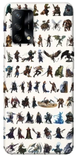 Чехол на Oppo A74 4G Character Selection фото 1 из 1