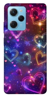Чохол на Xiaomi Poco X5 Pro 5G Drawn hearts фото 1 з 1