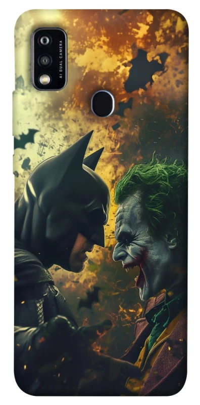 Чохол на ZTE Blade A51 Batman and the Joker фото 1 з 1