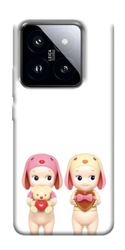 Чехол на Xiaomi 14 Pro Puppy Love Duo фото 1 из 1