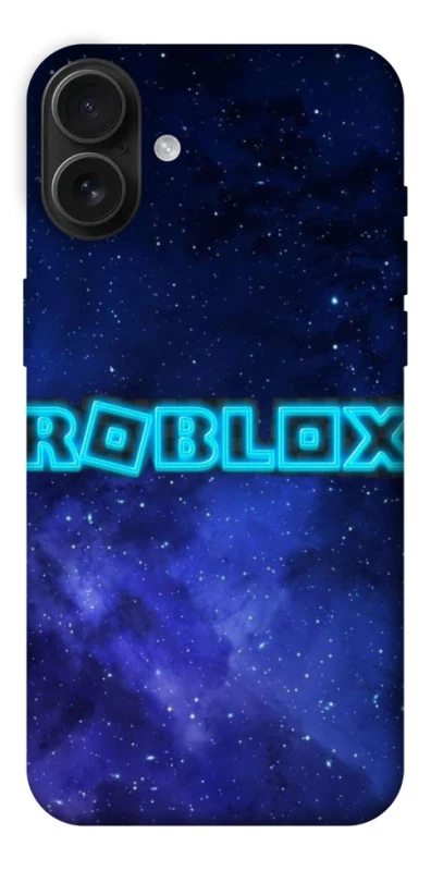 Чохол на Apple iPhone 16 Plus Roblox Space Logo Blue фото 1 з 1