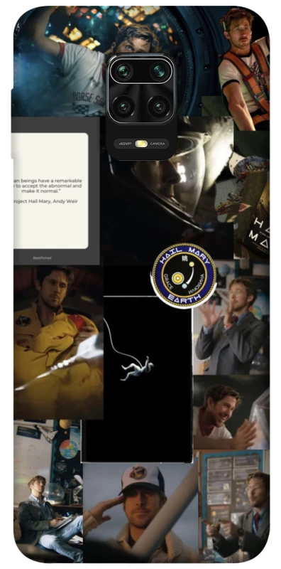 Чохол на Xiaomi Redmi Note 9s / Note 9 Pro / Note 9 Pro Max Project Hail Mary ver.1 фото 1 з 1