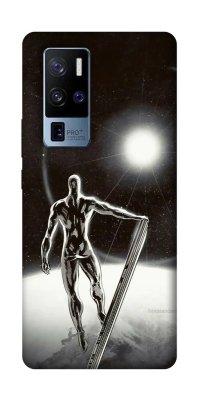 Чохол на Vivo X50 Pro+ Срібний серфер фото 1 з 1