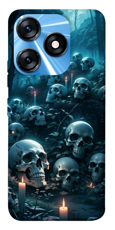 Чохол на TECNO Spark 10 Skulls v3 фото 1 з 1