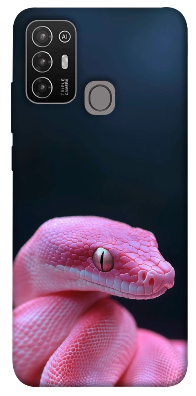 Чехол на ZTE Blade A52 Розовая Змея фото 1 из 1