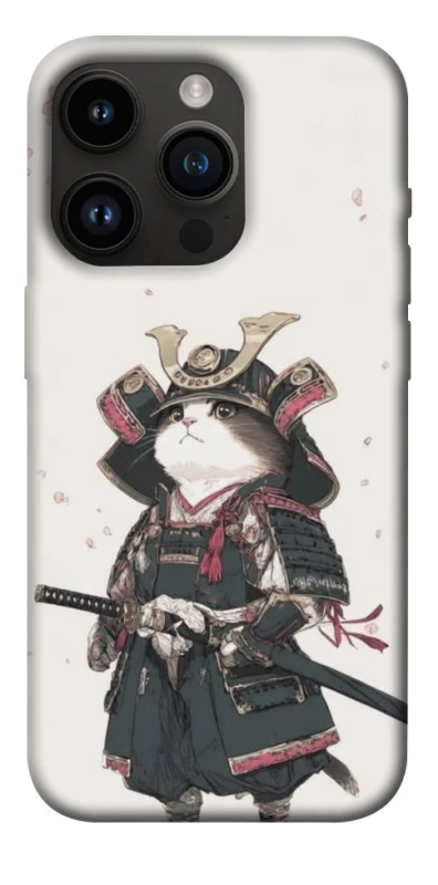 Чохол на Apple iPhone 14 Pro (6.1") Samurai Cat Warrior фото 1 з 1