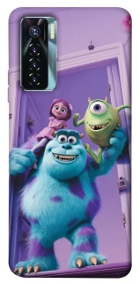 Чохол на TECNO Camon 17 Pro Monsters friends фото 1 з 1