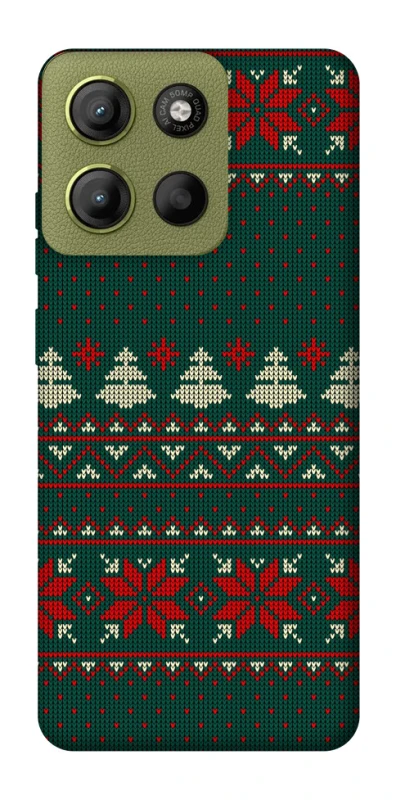 Чохол на Motorola Moto G15 4G Christmas jumper ver.4 фото 1 з 1