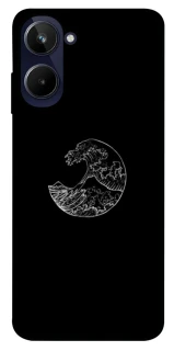 Чохол на Realme 10 4G Black tsunami фото 1 з 1