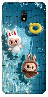 Чохол на Xiaomi Redmi 8a Labubu in the pool фото 1 з 1