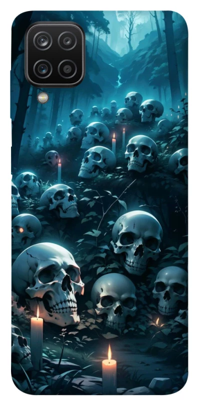 Чохол на Samsung Galaxy A12 Skulls v3 фото 1 з 1