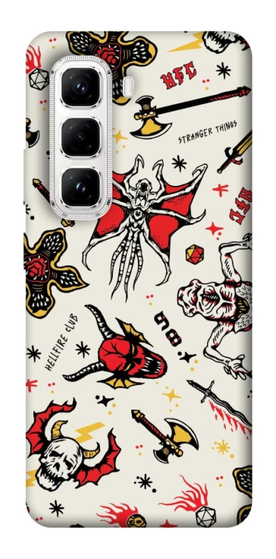 Чохол на Infinix Hot 50 Pro Stranger Things ver.2 фото 1 з 1