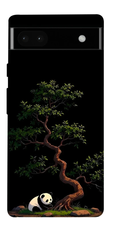 Чехол на Google Pixel 6a Panda and tree фото 1 из 1