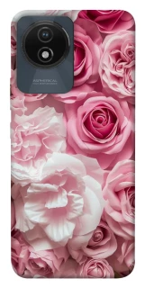 Чохол на Vivo Y02 Рожеві Квіти фото 1 з 1