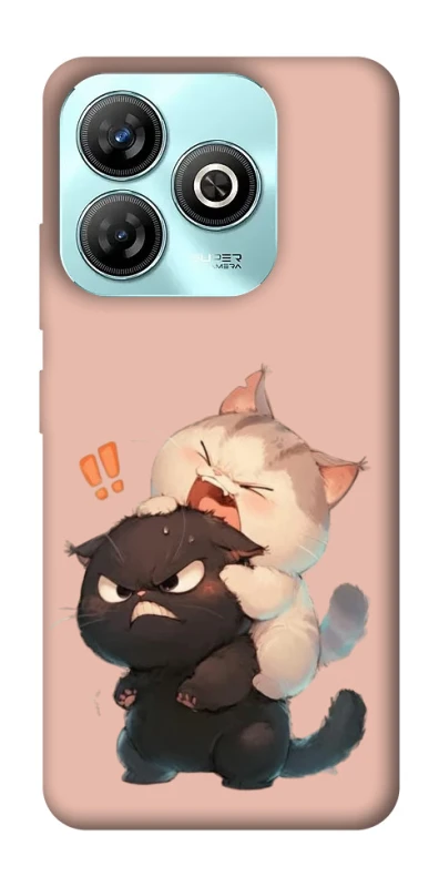 Чохол на ZTE Blade A75 4G Сat and cat фото 1 з 1