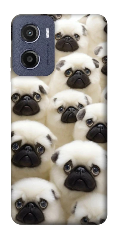 Чохол на Motorola Moto E15 Doggy Pug Love фото 1 з 1