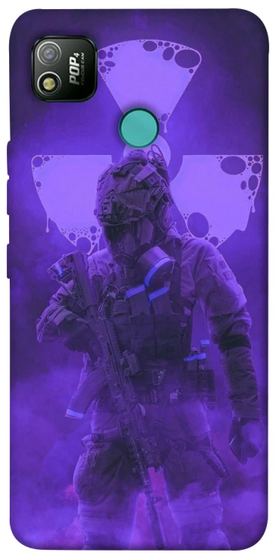 Чехол на TECNO POP 4 Радиация v6 фото 1 из 1