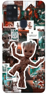Чехол на Samsung Galaxy A21s Mini Groot v2 фото 1 из 1