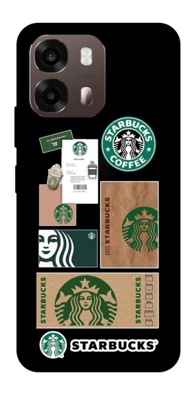 Чохол на Oppo A6 Starbucks coffee фото 1 з 2