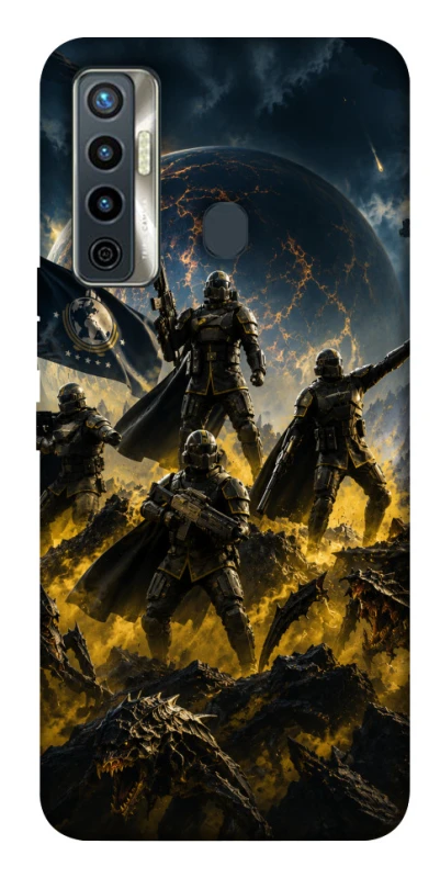 Чохол на TECNO Camon 17 HELLDIVERS фото 1 з 1