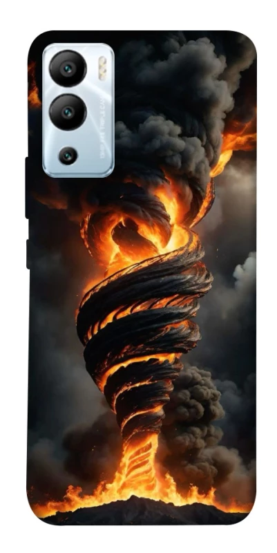 Чохол на Infinix Hot 12i Вогняний торнадо фото 1 з 1